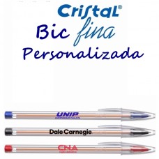 CANETA  0.7 BIC CRISTAL FINE PLUS