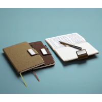 Kit Boas Vindas Caderno Caneta  