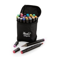 Kit Caneta Marca texto 24 Peças 