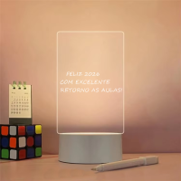 Luminária Led  de mesa 19X10 cm 