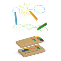 Mini Lápis Giz de Cera 