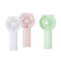 Mini ventilador plástico com botão 