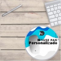 Mouse Pad Redondo Personalizado