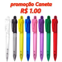 Promoção Caneta Acrílica R$1.00 
