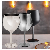 Taça Metal Inox Térmica Taça Metal Inox Térmica