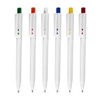 Caneta plástica  Slip White 